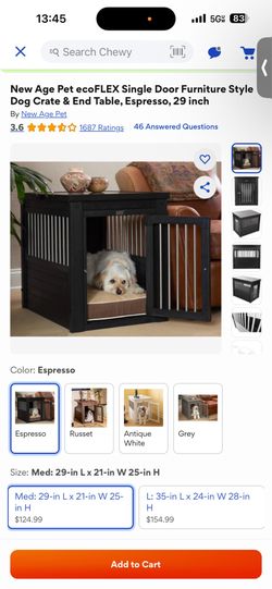 New Age Pet ecoFLEX dog crate