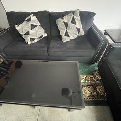 Couch set and the coffee table’s