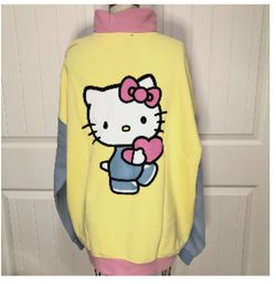 Hello kitty pastel sweatshirt
