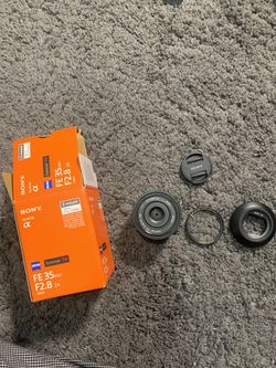 Sony 35mm 2.8 + filter