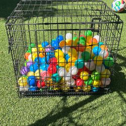 Balls For The Pool Or Any Game , And The Cage For Pets 
