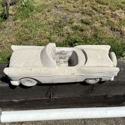 2ft Long Concrete Classic Car Plant Holder