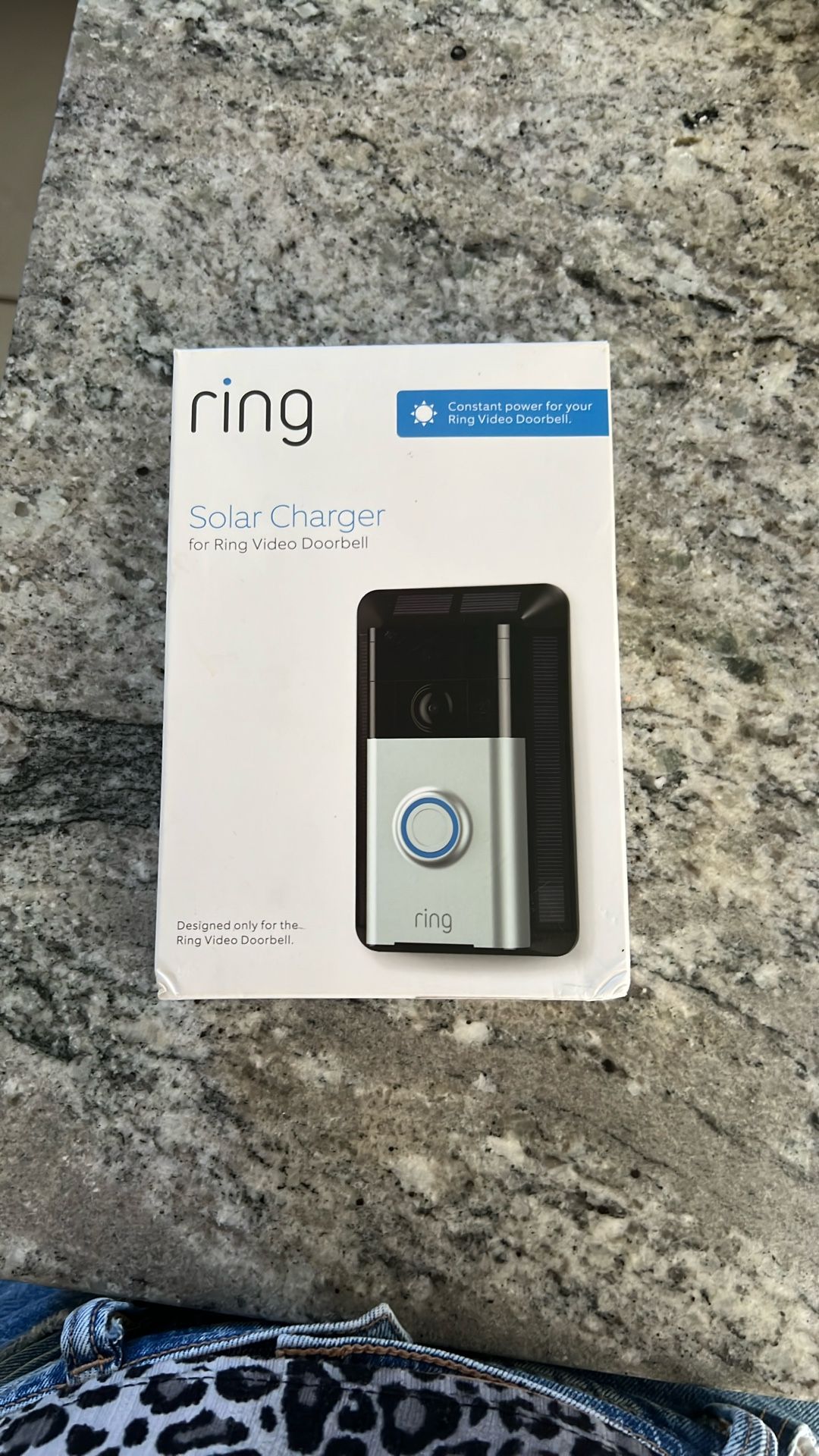 RING SOLAR CHARGER FOR SALE