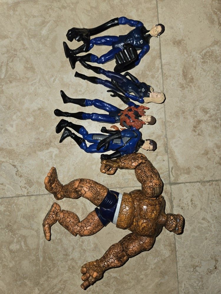 Vintage Fantastic Four Figures