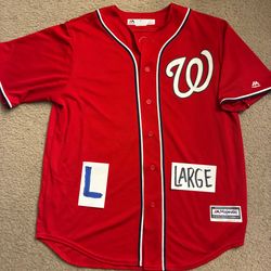 Majestic Cool Base Washington Nationals Bryce Harper #34 Jersey