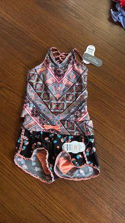 New Short swimming set size 6-6X