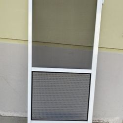 Hinged Screen Door
