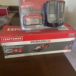 Craftsman brushless RP Circular Saw With Battery 