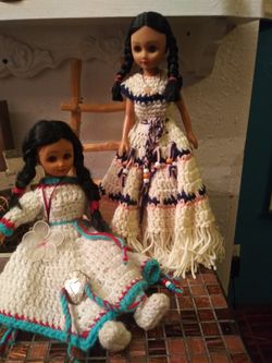 Native vintage dolls