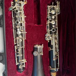 Oboe- Full Conservatory, Grenadilla, Like New