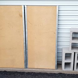 Commercial Grade Particle Board Shelving w Metal Reinforced Edge 24" x 48" x 1/2" (12 Available)