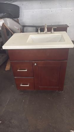 Bathroom vanity  33” inches