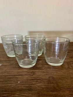 Set of 4 Libbey Orbita 11.5 oz Rock Glasses