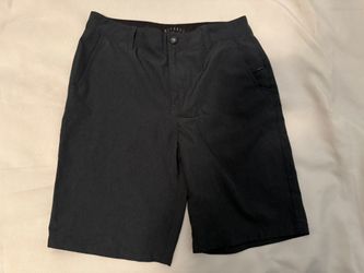 Nitrous Black Stretch, Hybrid Boys Size 18 Board Shorts Swimsuit