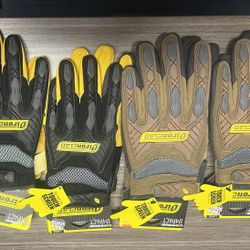 Ironclad Work gloves LG, Xl & 2X 