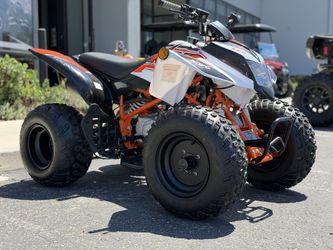 2025 Kayo Storm 150 EFI Youth ATV - White - Low Hours