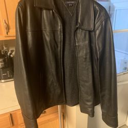 Leather Coat
