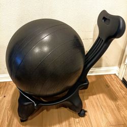 GAIAM medicine Ball Chair Black