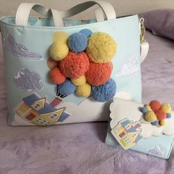 LoungeFly Up Bag And Wallet Diaper Bag