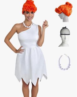 Wilma Flinstone cosplay costume Small