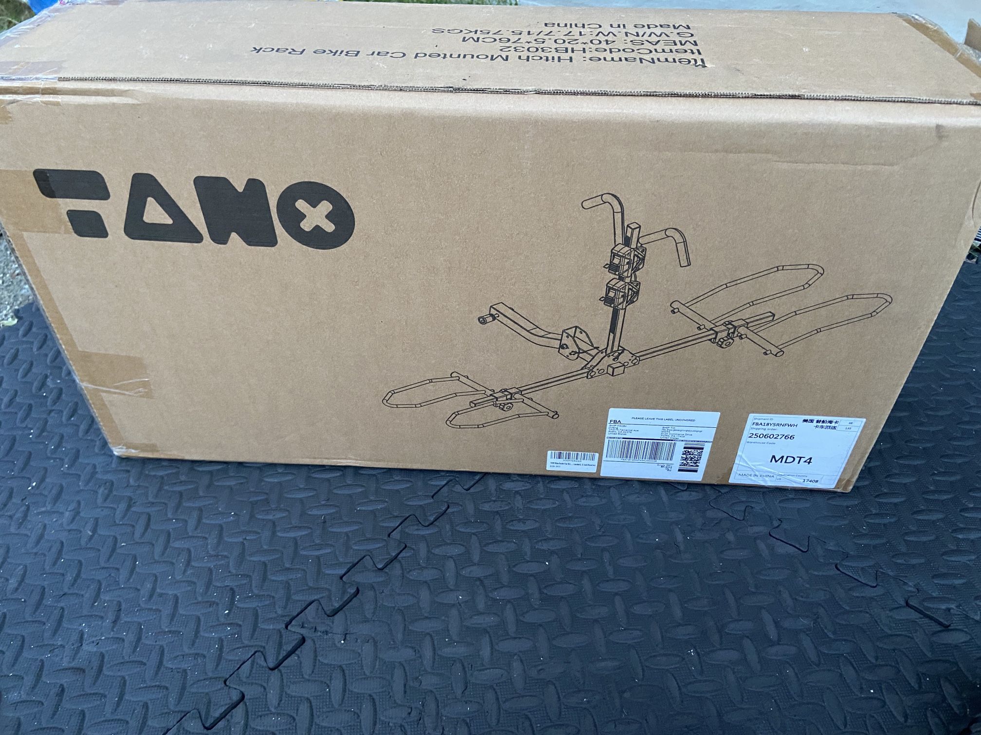 Tanx Hitch Mount Bike Rack