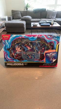 Pokémon TCG Mega Greninja ex Premium Collection Box