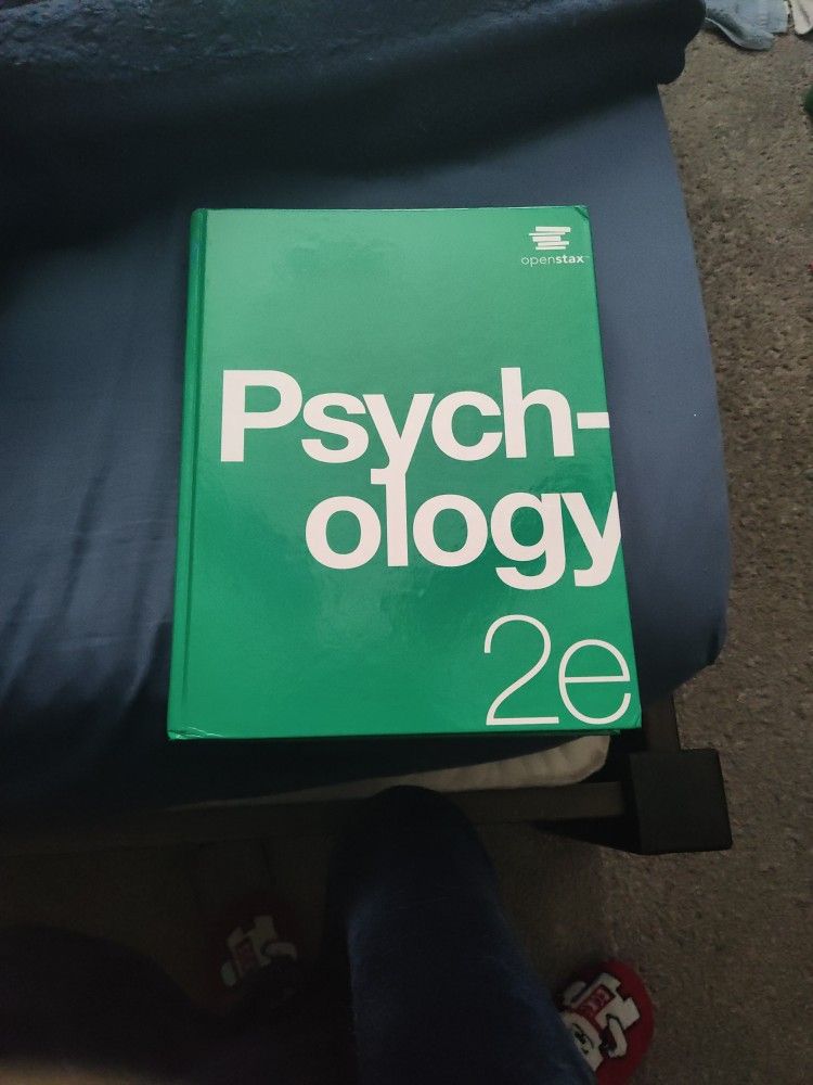 Openstax Psychology 2e Hardcover Book!