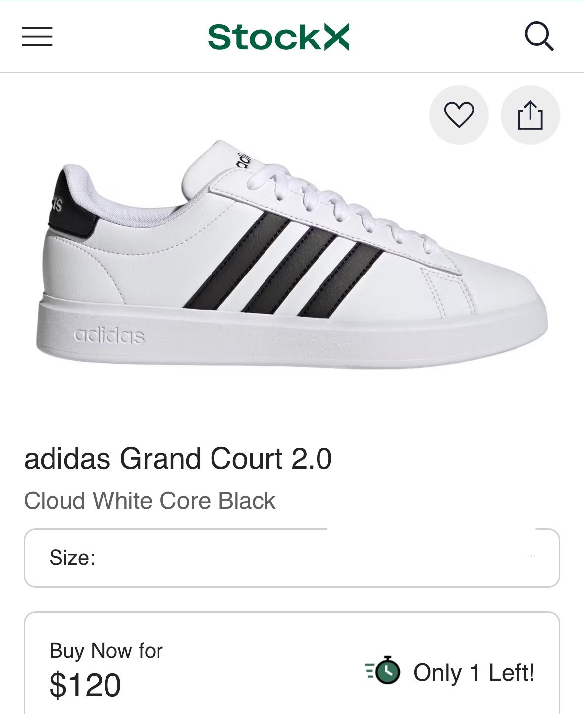 NEW Adidas Grand Court 2.0
