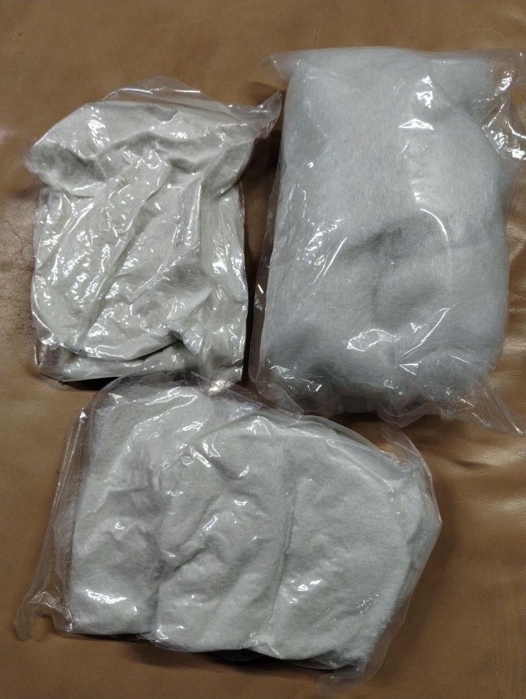 Fiberfill Stuffing for Crafts 3 Pack