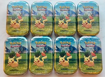 Pokemon TCG Ascended Hero’s Sealed Mini Tin Lot (8)