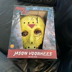 Friday The 13th Jason Deluxe Mask