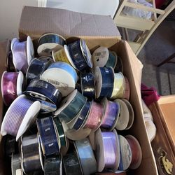 Over 40 new rolls of ribbon REDUCED $30