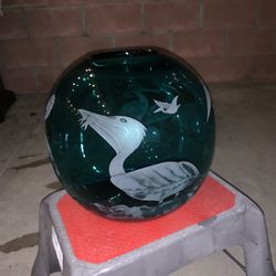 Antique Bowl Sea/GreenBlue 