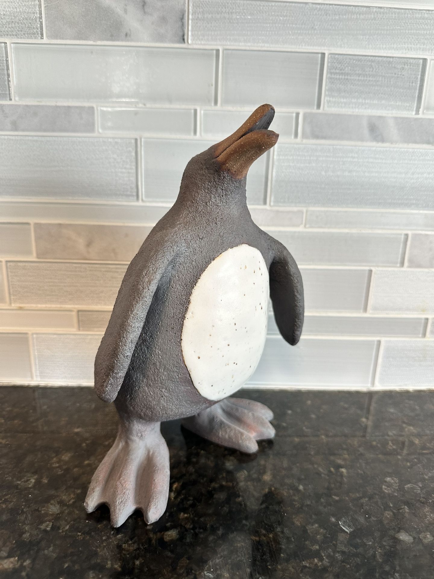 Sharon Stelter Penguin Sculpture