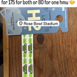 Work Wristbands That Get You Free Parking And Access To The Show 