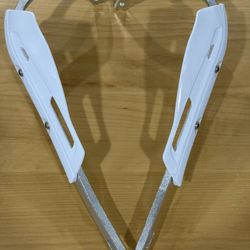  1 Pair Universal Handlebar Hand Guards, Hand Guard Protector Fit for Motorcycle Motocross Enduro Aluminum Inside Hand Brush Guards Dirt Bike ATV(Whit