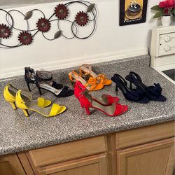 WOMEN’S BEAUTIFUL ASSORTMENT OF SUMMER SANDALS-ALL SIZE 11M      USED, IN EXCELLENT CONDITION-$10 EACH