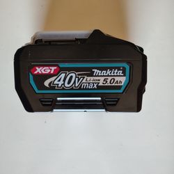 Makita 40v 5.0Ah Battery Open Box Never Used 