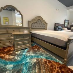 GORGEOUS FRISCO QUEEN BED SET!$799!*SAME DAY DELIVERY*NO CREDIT NEEDED*EASY FINANCING*HUGE SALE*