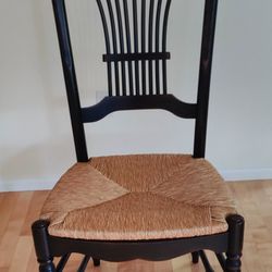 Wood and Wicker Accent Chair - Qty of 2