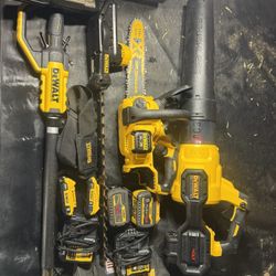 Dewalt Landscaping Tool Sett