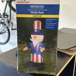 Uncle Sam Yard Blow Up 