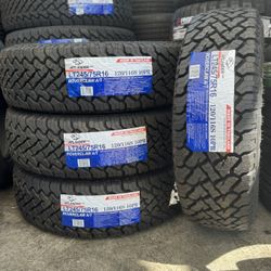 Lt245/75r16 Atlander At Full Set Of 4 Installed And Balanced Included