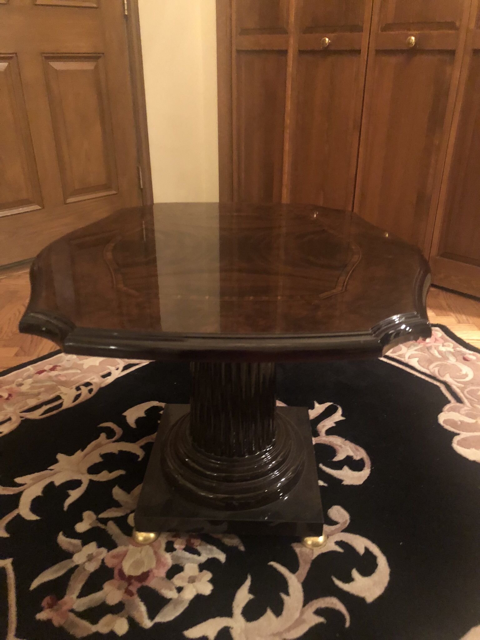 Side Pedestal Table