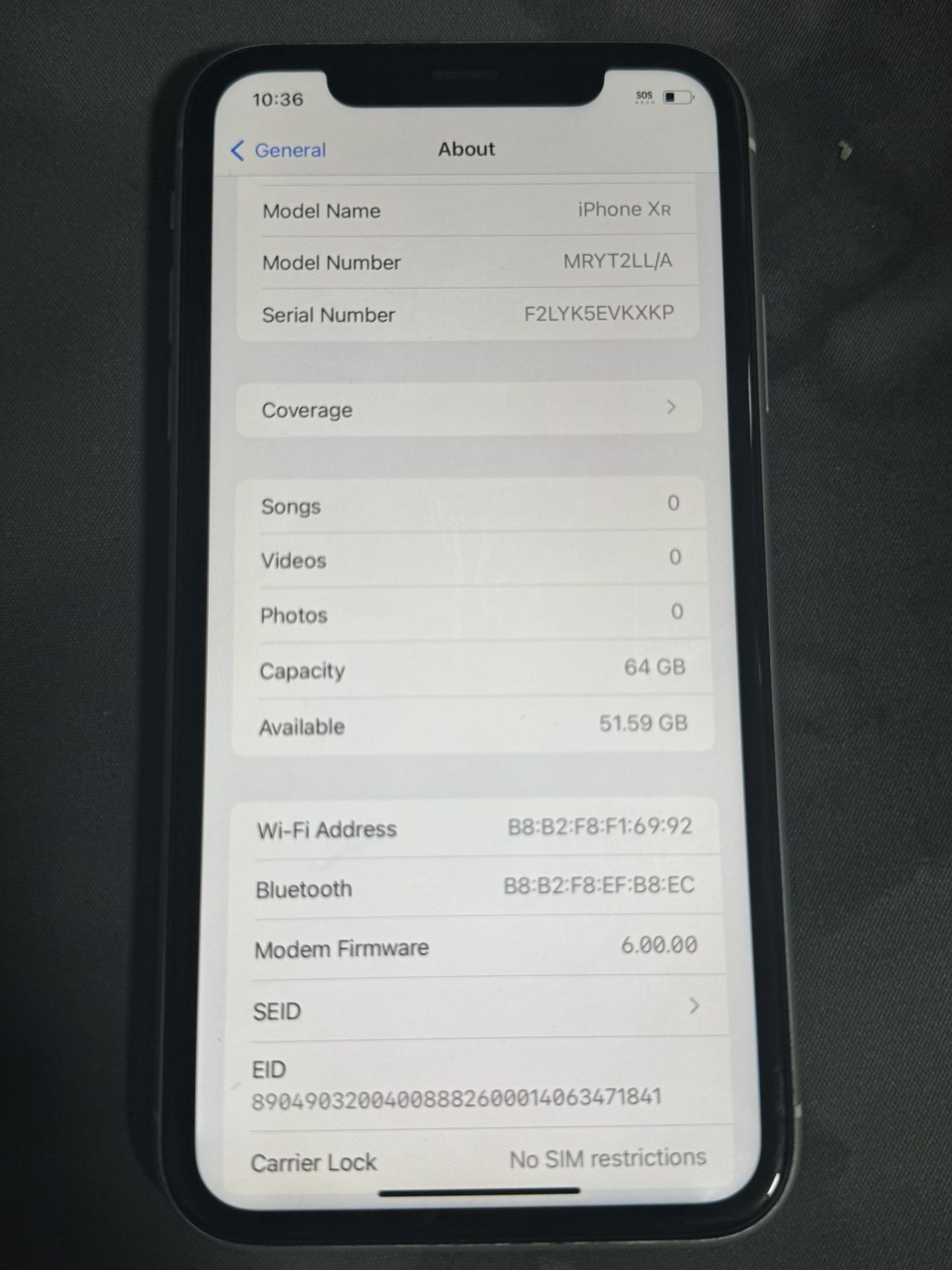 iPhone XR