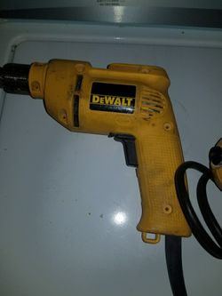 DeWalt corded drill DW100