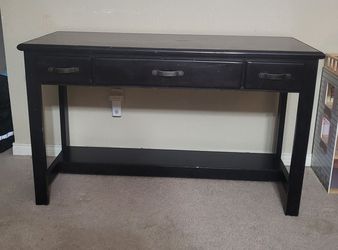 Canyon black wood Desk