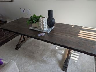 Custom Reclaimed Barn Wood Dining Table - 96" x 36"