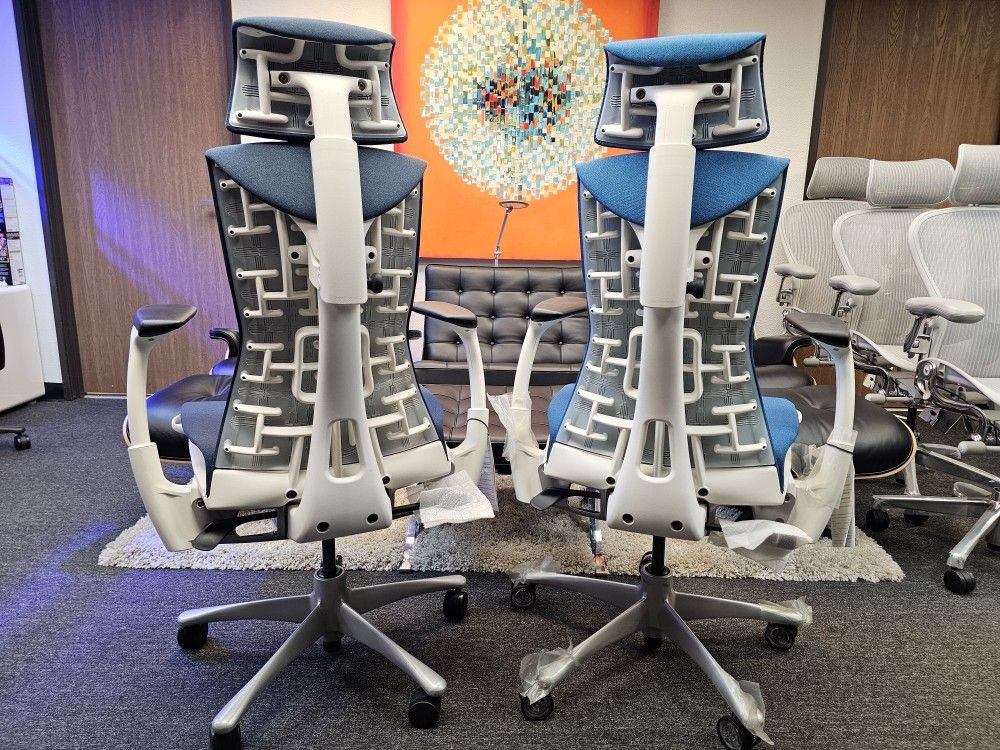 🔥BRAND NEW 2024🔥40% OFF🔥 HERMAN MILLER LOGITECH X GAMING EMBODY CHAIRS🔥USED EMBODY STARTING @ $899🔥PICK-UP🔥DELIVERY🔥SHIP🔥