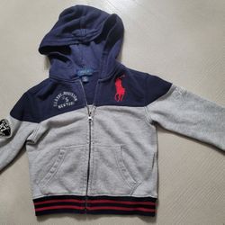Polo Ralph Lauren Toddler Full Zip Hoodie